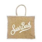 Borsa a spalla SAINT BARTH VIVIAN MID JUTE - 04248H